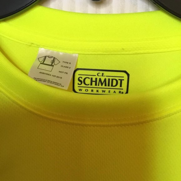 New With Tags Hi Visibility Short Sleeve Tee LG - Picture 4 of 7